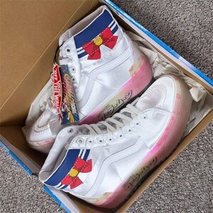 RARE Vans Sk8-Hi Sailor Moon Collab Sneakers